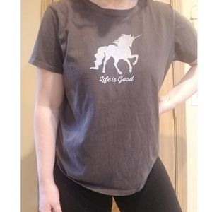 Unicorn Life Is Good Tshirt